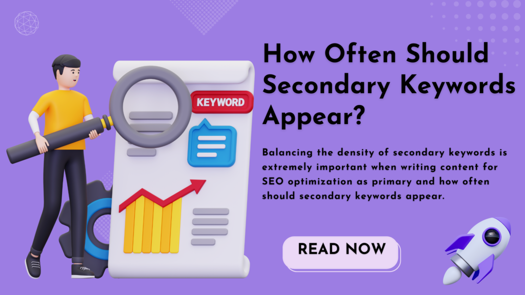 How Often Should Secondary Keywords Appear